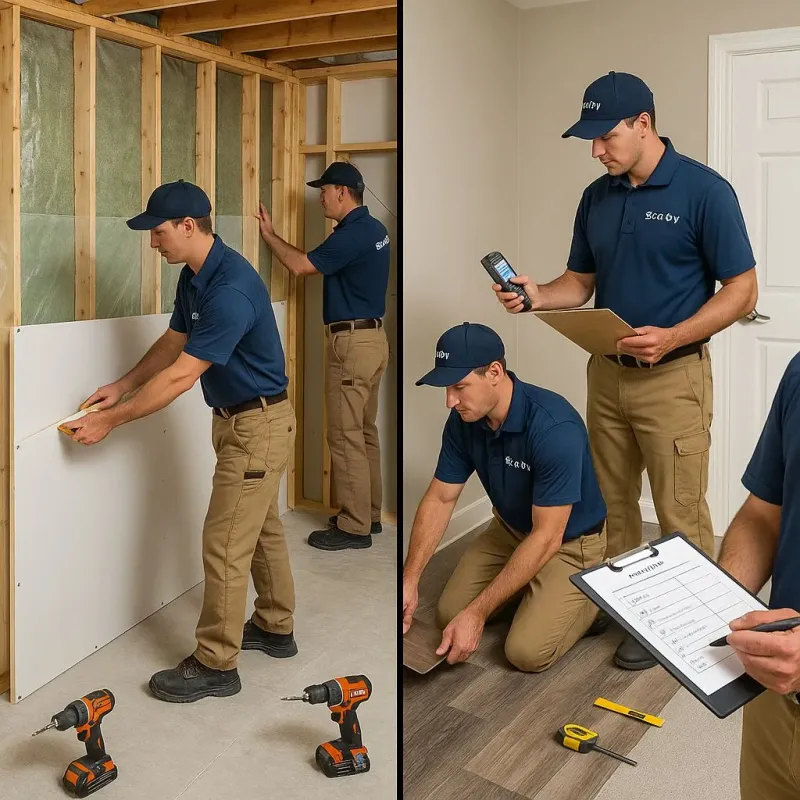 Repairs and Reconstruction process in Jackson Center, OH